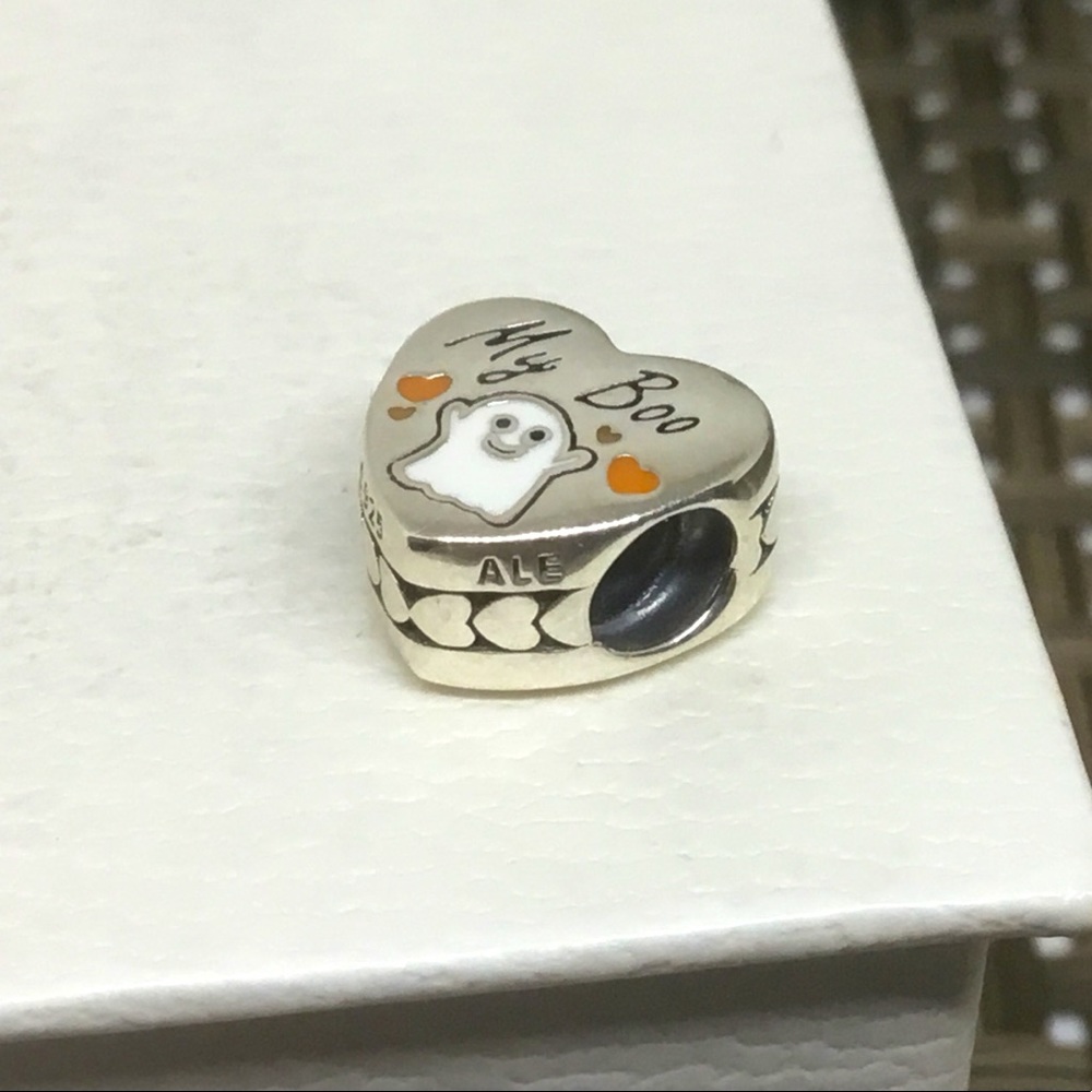 Pandora “My Boo” Heart Charm